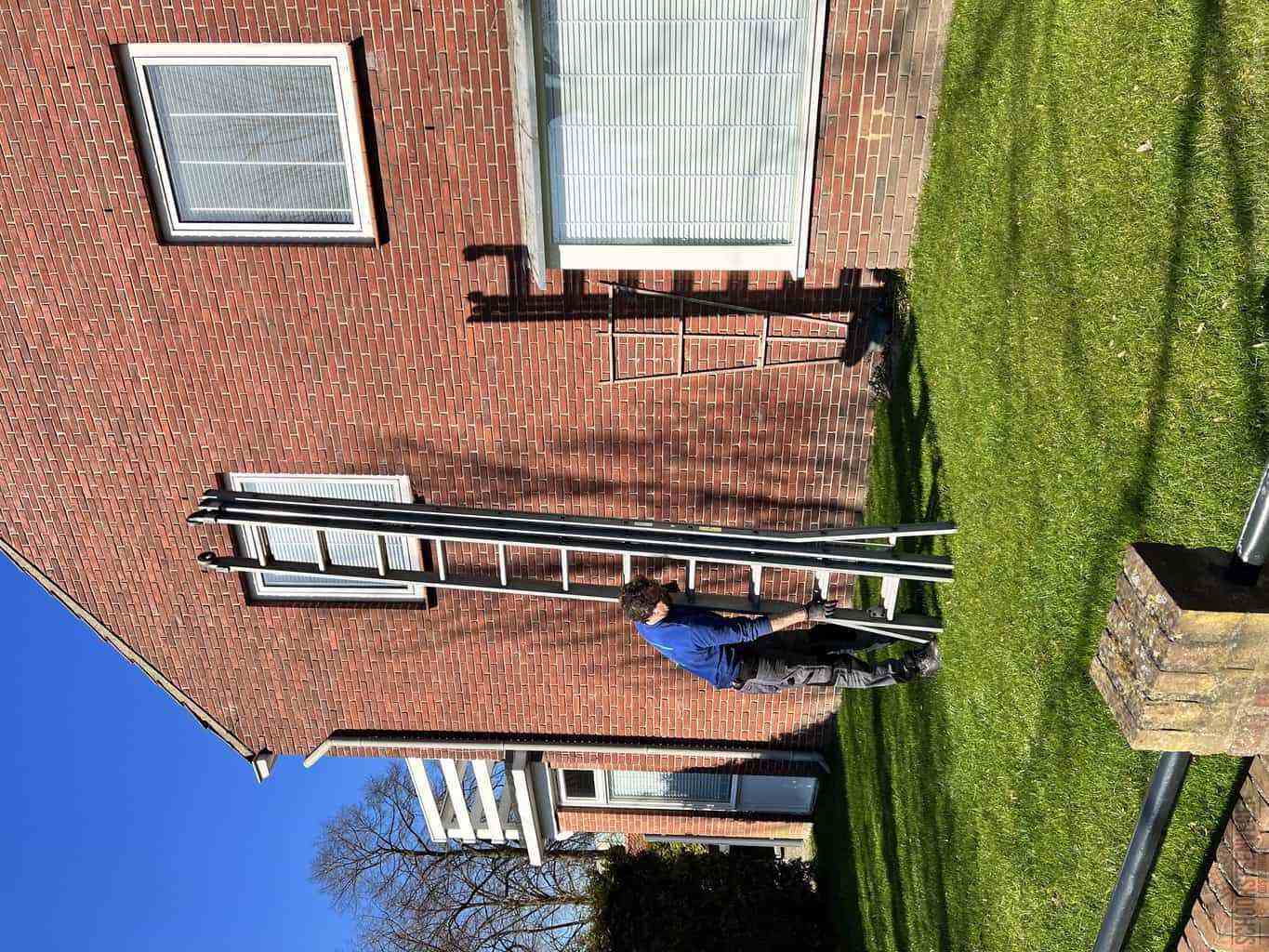 Oosterhout schoorsteenveger huis ladder